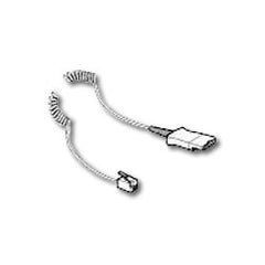 Plantronics 40702-01 Light Weighted Quick Disconnect Coiled Phone Cable with QD Lock