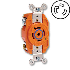 Leviton 2610-IG 30 Amp Flush Mtg Locking V-0-MAX Receptacle (Isolated Ground)