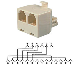 Allen Tel AT304B Auxiliary Power T Adapter