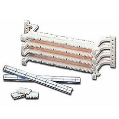 Leviton 41AB2-1F4 GigaMax 5e 110-Style Wiring Block Wall Mount Kit