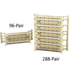 Leviton 41AB6-1F4 eXtreme 6+ 110-Style Wiring Block Wall Mount