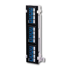 Leviton 49255-Q89 QuickPort 12-Port Patch Block