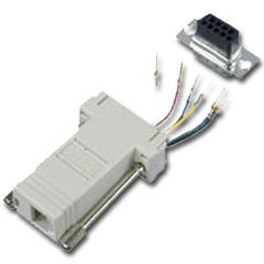 Allen Tel ATDB9-8 Shielded Adapter Kit with Metalized Plastic Hoods (9-Pin)