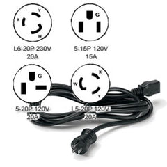 Leviton PCORD-F10 Power Cord - 15/20 Amp
