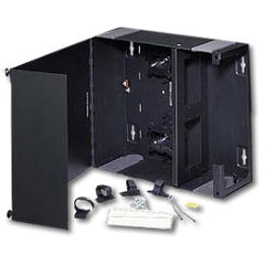 Leviton 5W370-00N Medium Wall Mount Enclosure, Empty with Solid Metal Door and Lock/Key