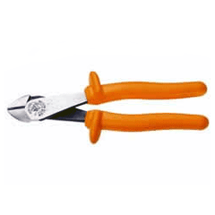 Klein Tools, Inc. D228-8-INS 8" Insulated High-Leverage Diagonal Cutting Pliers