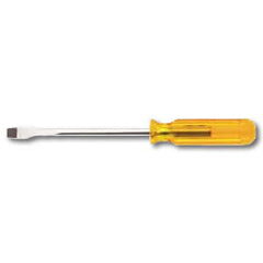 Klein Tools, Inc. A216-4 1/8" Cabinet-Tip Screwdriver - 4" Round-Shank