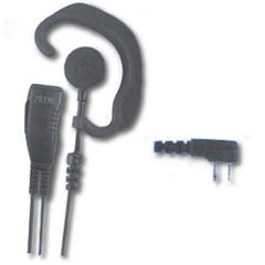 Pryme SPM-300EBL Responder Medium Light Duty Microphones for Midland and Vertex Radios