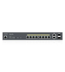 EnGenius ECS1112FP Cloud Managed 8-Port Gigabit PoE+ Switch with 130W Power Budget