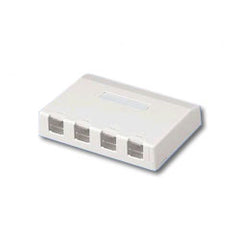 Panduit® CBXS4-A Mini-Com Shuttered Surface Mount Boxes