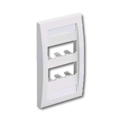 Panduit® CFPE6 Mini-Com Executive Series Faceplates