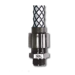 Hubbell CG306NM Straight Nylon Connector Grip with 3/8" Thread Size
