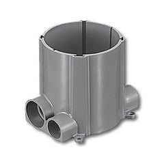 Hubbell S1PFB SystemOne Round, Multi-Service Floor Box - PVC