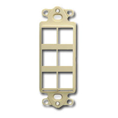 ICC IC107DI6 Decorex Insert 6 Port for HD Modules