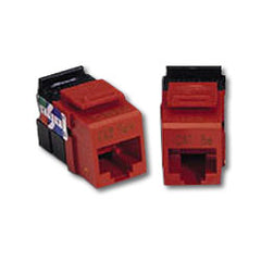 Leviton 5G108-B GigaMax 5e QuickPort Channel-Rated Connector Quickpack