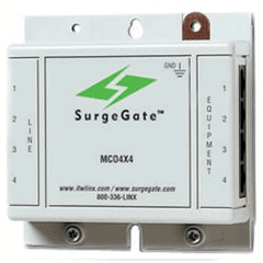 ITW Linx ITW-MCO4X4-60 SurgeGate CO/4X4 Analog Station Set and Central Office Line Protector