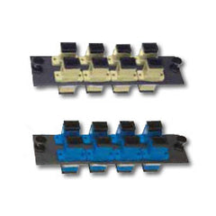 Allen Tel GBSC-8 Loaded SM-SC/MM-SC Mounting Panel