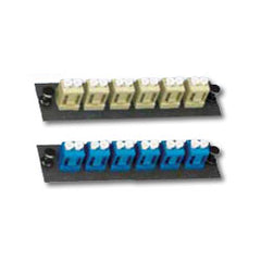 Allen Tel GBLC-6DU Loaded SM-LC/MM-LC Duplex Mounting Panel