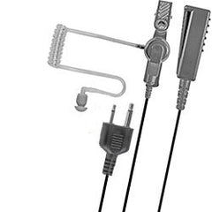 Pryme SPM-2300 Medium Duty Lapel Microphone for Two-Pin Icom, Ritron, Cobra, Vertex, Maxon and Motorola Radios