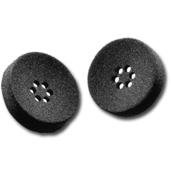Plantronics 61871-01 Ear Cushions for Supra Soft H Series Headsets (Package of 2)