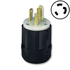 Hubbell HBL2621 2 Pole, 3 Wire Grounding Twist lock Plug