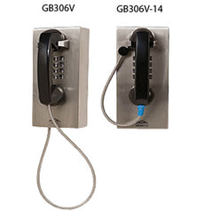 Allen Tel GB306V Vandal Resistant Phone with Armored Handset Cord