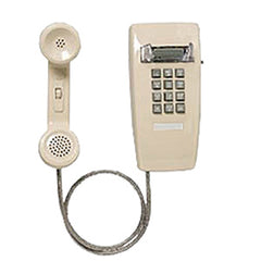 Allen Tel GB2554V44AC Miniwall Phone with Armored Cord