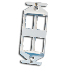 Legrand - Ortronics OR-41900018 Four Port TracJack™ Stylistics Frame