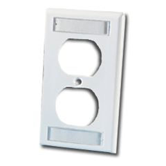 Legrand - Ortronics OR-40300255 Single Gang Cover Plate