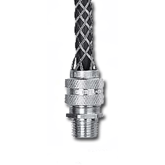 Hubbell 74011248 F3 Straight Aluminum Deluxe Cord Grips