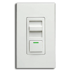 Leviton IPE04-1LX IllumaTech Preset Low-Voltage Slide Dimmer with LED Locator Light