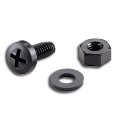 Panduit® F14PN-L Plastic Bolts and Nuts (Bag of 50 Pieces)