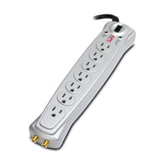 Schneider Electric P7V Essential Audio/Video 7 Outlet Coax Surge Protector