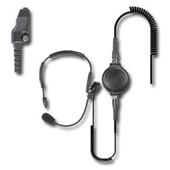 Pryme SPM-1411T Tactical Boom Microphone Headset for Kenwood Radios