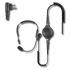 Pryme SPM-1403T Tactical Boom Microphone Headset for Motorola Radios