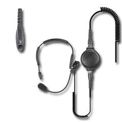 Pryme SPM-1433T Tactical Boom Microphone Headset for Motorola Radios