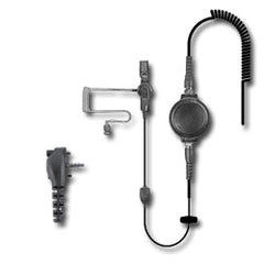 Pryme SPM-1322ST Tactical Medium Duty Lapel Microphone for Vertex Radios