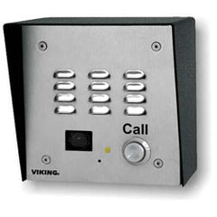 Viking W-3005 Vandal Resistant Handsfree Doorbox with Built-In Color Video Camera