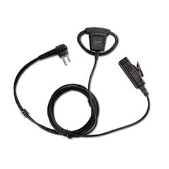 Impact Radio Accessories P2W-D1-NC Platinum Series 2-Wire Noise Canceling Surveillance Kit with D-Shaped Ear Hanger