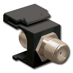 ICC IC107B5F F-Type Nickel Plated Feedthrough Modular Connector