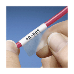 Panduit® S200X225YAJ Self-Laminating Polyester Laser and Ink Jet Printer Label
