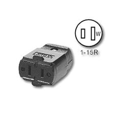 Leviton 102-EP 5 Amp,125 Volt, NEMA 1-15R Polarized Connector (RoHS Compliant)