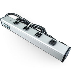 Legrand - Wiremold UL1090BC Compact Plug-In Outlet Center® with Four Outlets