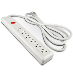 Legrand - Wiremold P6 Compact Plug-In Outlet Center® with Six Outlets and Plastic Housing