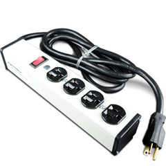 Legrand - Wiremold ULB420-6 Plug-In Outlet Center® with Four 20 Amp Outlets and Lighted Switch