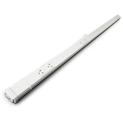 Legrand - Wiremold NM20-C4 Nonmetallic Cord-Ended Plugmold with Eight Outlets