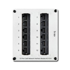 Legrand - On-Q AC1015 12-Port Cat 6 Network Interface Module