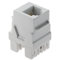 Legrand - On-Q WP3425-WH RJ25 6P6C Keystone Connector, Pack of 20