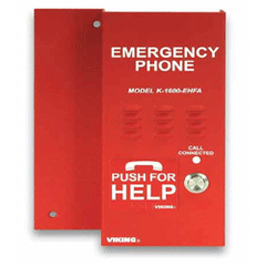 Viking K-1600-EHFA A.D.A. Compliant Elevator Phone with Built-in Dialer and Digital Announcer