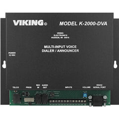 Viking K-2000-DVA Multi-Number Alarm Dialer with Digital Announcer